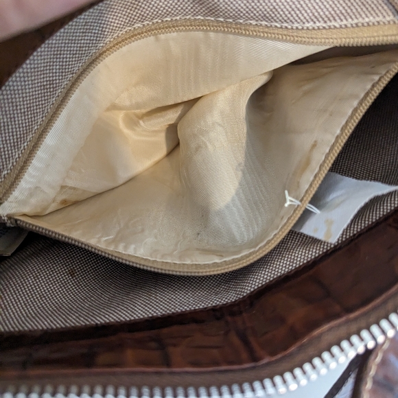 Rare Made in Italy Croc embossed DOONEY and Bourke convertible handbag - Picture 5 of 12